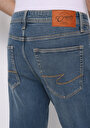 thumb-Regular Fit   Erkek Yeşil Jean Pantolon