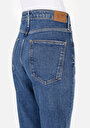 thumb-Boyfriend Fit   Kadın İndigo Jean Pantolon