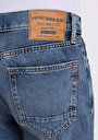 thumb-Loose Tapered Fit   Erkek İndigo Jean Pantolon