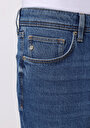 thumb-Loose Straight Fit   Erkek İndigo Jean Pantolon