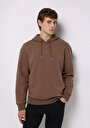 thumb-Comfort Fit   Erkek Kahverengi Sweatshirt