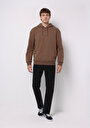 thumb-Comfort Fit   Erkek Kahverengi Sweatshirt
