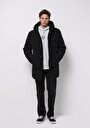 thumb-Regular Fit     Erkek Siyah Kaban