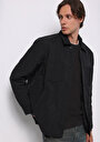 thumb-Regular Fit     Erkek Siyah Mont