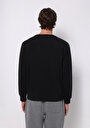 thumb-Regular Fit   Erkek Siyah Sweatshirt