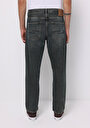 thumb-Loose Straight Fit   Erkek İndigo Jean Pantolon