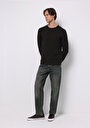 thumb-Loose Straight Fit   Erkek İndigo Jean Pantolon