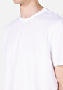 thumb-Regular Fit Yuvarlak Yaka Düz Erkek Beyaz Kısa Kol Tişört