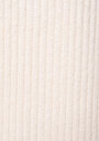thumb-Regular Fit Fermuarlı Düz Kadın Ekru Kazak