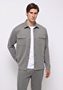 thumb-Regular Fit    Erkek Gri Ceket