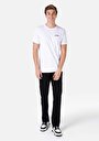 thumb-Regular Fit Yuvarlak Yaka Düz Erkek Beyaz Kısa Kol Tişört