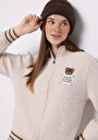 thumb-Regular Fit   Kadın Bej Hırka