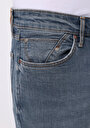 thumb-Slim Fit   Erkek İndigo Jean Pantolon