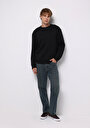 thumb-Comfort Fit   Erkek Siyah Sweatshirt