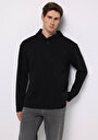thumb-Comfort Fit   Erkek Siyah Sweatshirt