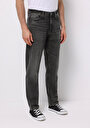 thumb-Loose Tapered Fit   Erkek Siyah Jean Pantolon