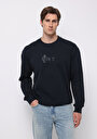 thumb-Comfort Fit   Erkek Lacivert Sweatshirt