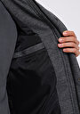 thumb-Regular Fit     Erkek Gri Kaban