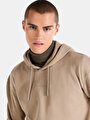 thumb-Comfort Fit   Erkek Bej Sweatshirt