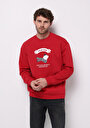 thumb-Comfort Fit   Erkek Kirmizi Sweatshirt