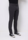 thumb-Straight Fit Orta Bel Düz Paça Erkek Antrasit  Pantolon