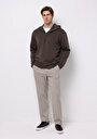 thumb-Comfort Fit   Erkek Gri Sweatshirt