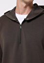thumb-Comfort Fit   Erkek Gri Sweatshirt