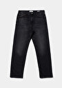 thumb-Loose Straight Fit   Erkek Siyah Jean Pantolon