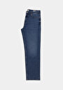 thumb-Loose Straight Fit   Erkek İndigo Jean Pantolon