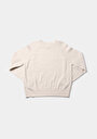 thumb-Regular Fit Yuvarlak Yaka Düz Kadın Ekru Kazak