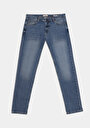 thumb-Regular Fit   Erkek Açik İndigo Jean Pantolon