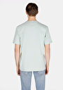 thumb-Comfort Fit Yuvarlak Yaka Düz Erkek Yeşil Kısa Kol Tişört