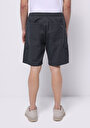 thumb-Regular Fit Orta Bel Düz Erkek Antrasit Şort