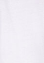 thumb-Slim Fit Yuvarlak Yaka Baskılı Kadın Beyaz Kısa Kol Tişört