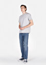 thumb-Straight Fit   Erkek Mid İndigo Denim Jean Pantolon