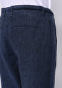 thumb-Regular Fit Orta Bel Uzun Paça Erkek Lacivert  Pantolon