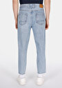 thumb-Loose Tapered Fit   Erkek Light İndigo Denim Jean Pantolon