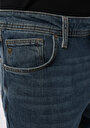 thumb-Straight Fit   Erkek Siyah Jean Pantolon