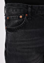 thumb-Loose Straight Fit   Erkek Siyah Jean Pantolon