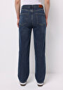 thumb-Straight Fit   Kadın İndigo Jean Pantolon