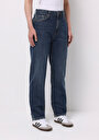 thumb-Straight Fit   Kadın İndigo Jean Pantolon