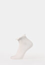 thumb-Kadın Beyaz Çorap