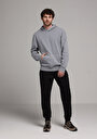 thumb-Comfort Fit   Erkek Gri Sweatshirt