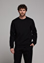 thumb-Regular Fit   Erkek Siyah Sweatshirt