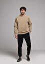 thumb-Regular Fit   Erkek Bej Sweatshirt
