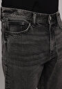 thumb-Loose Tapered Fit   Erkek Siyah Jean Pantolon