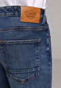 thumb-Loose Straight Fit   Erkek İndigo Jean Pantolon