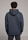 thumb-Oversize Fit   Erkek Mavi Sweatshirt