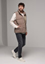 thumb-Regular Fit     Erkek Kahverengi Yelek
