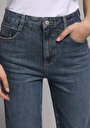 thumb-Straight Fit   Kadın İndigo Jean Pantolon